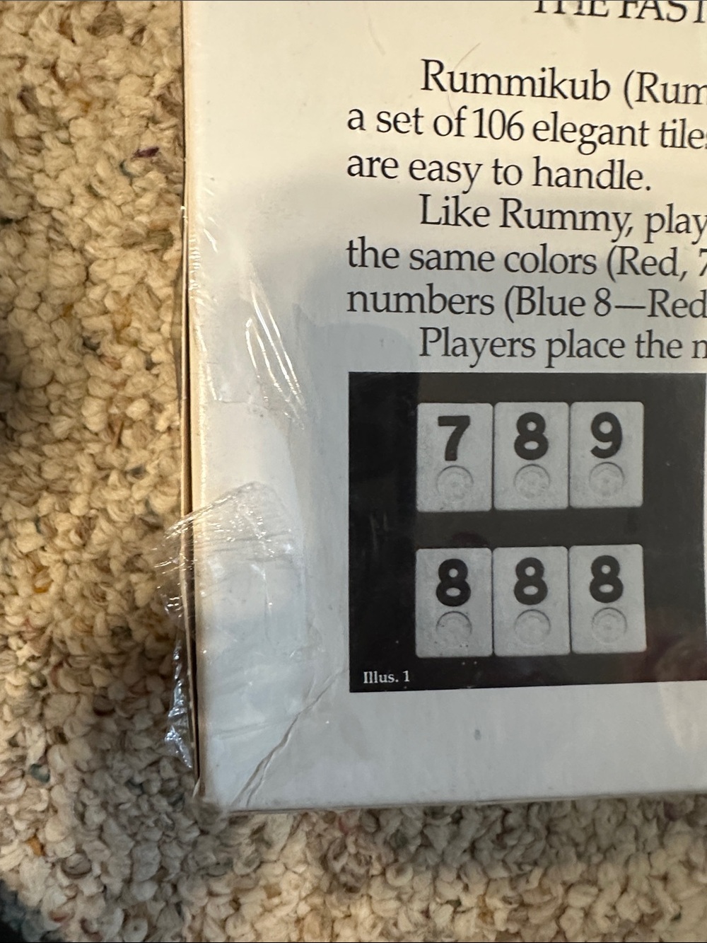 Vintage Rummikub copyright 1980 - Picture 4 of 4